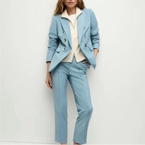 NWT Veronica Beard Miller Dickey Jacket Sea Glass